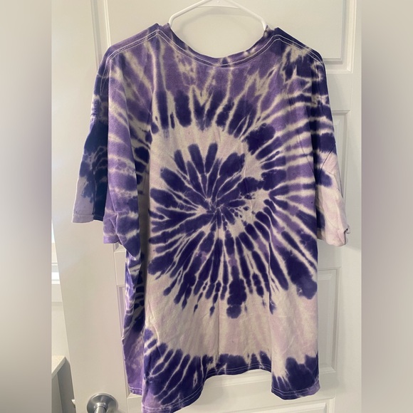 Pokemon Purple Tie-Dye Tee Gastly Haunter Gengar - Picture 5 of 8